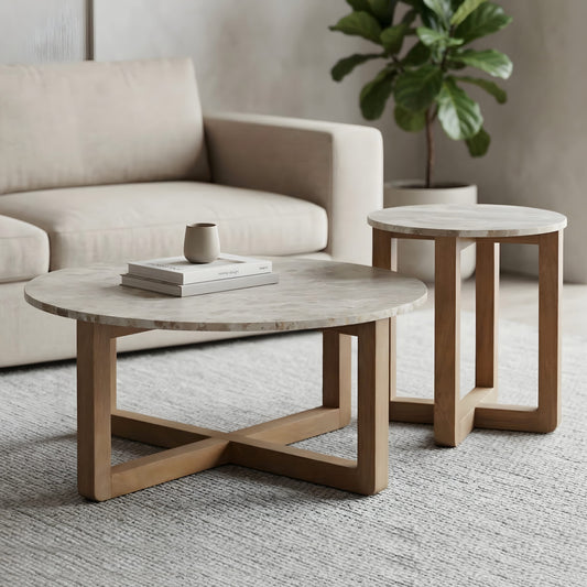 Kaya Marble Coffee Table