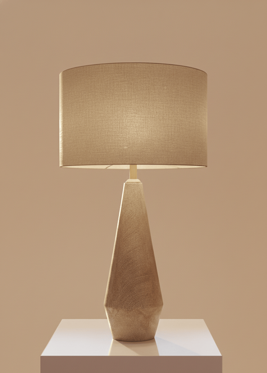 Orven Handcrafted Wooden Table Lamp