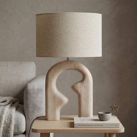Nova Wooden Table Lamp