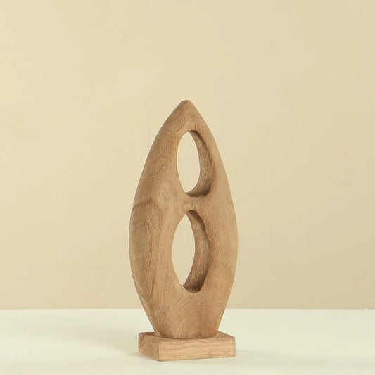 Serin Wooden Sculptural Accent