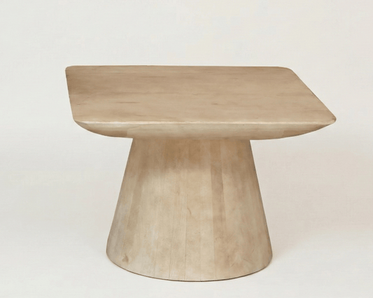 Calyra Solid Wood Pedestal Table Collection